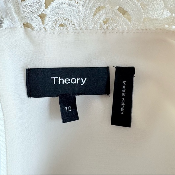 Theory Aronella Ivory Lace Dress - Picture 7 of 10